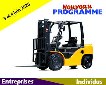 Formation cariste (chariot élévateur)