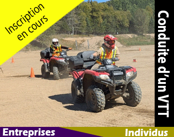 VTT conduite sécuritaire
