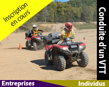 VTT conduite sécuritaire